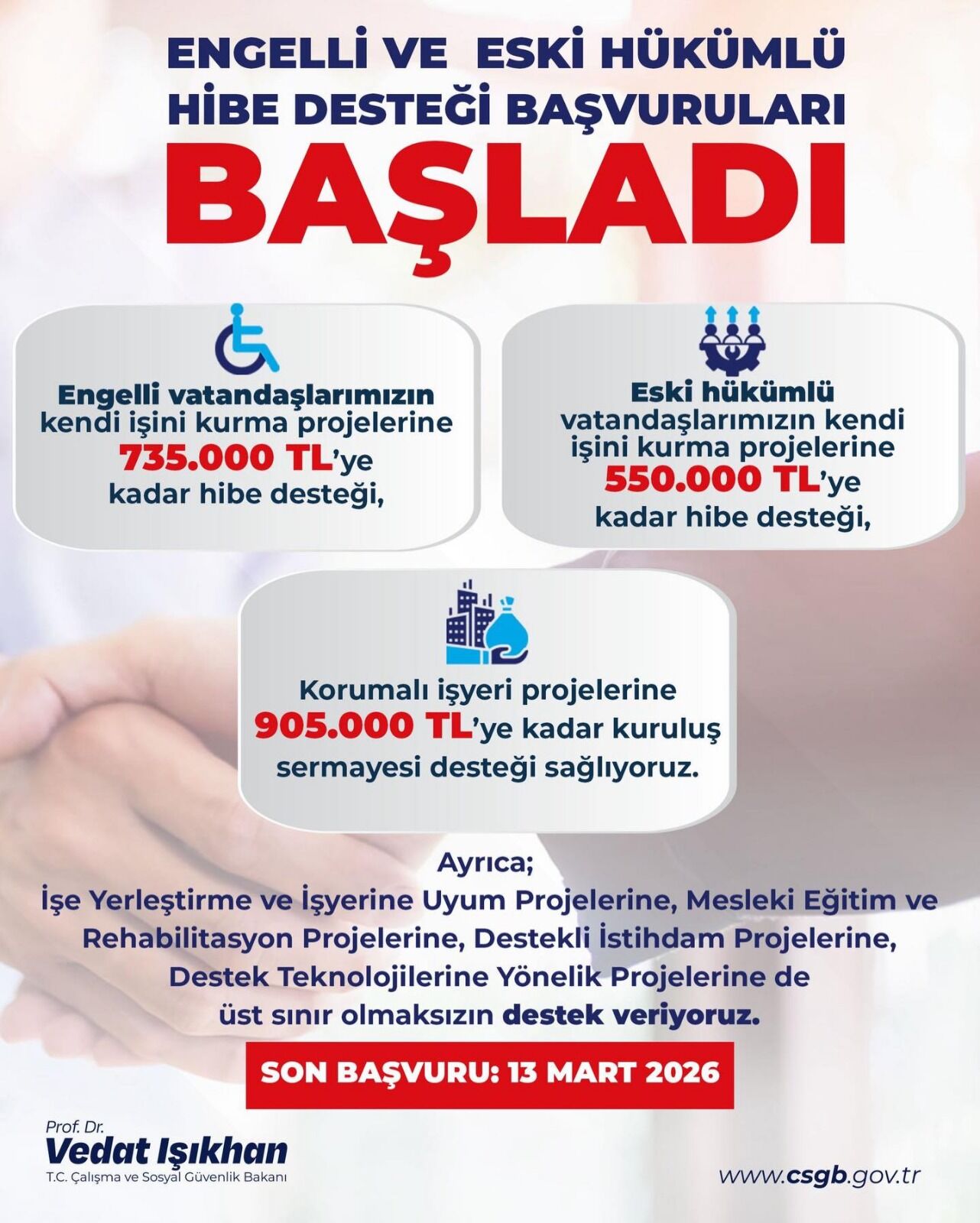 Işkur Idtihdam Desteği