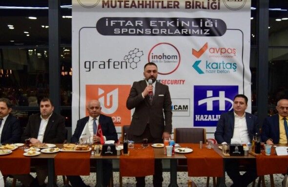 Isparta Müteahhitler Birliği’nden Kirazlıdere’de İftar Programı
