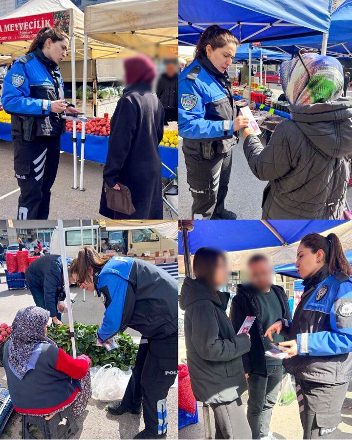 Isparta Polisi Sahada Kadınlara Ve Esnafa Kritik Uyarı! (1)