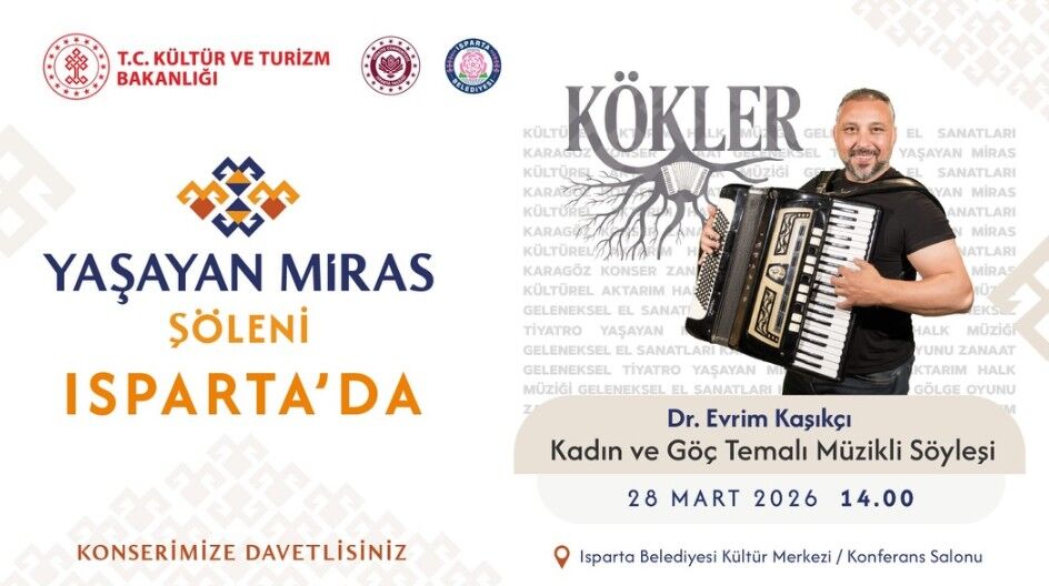 Isparta’da Kültür Ve Müzik Buluşması