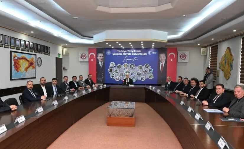 Itso Başkanı Metin Çelik, Bakan Işıkhan Ile İş Dünyasını Görüştü 1