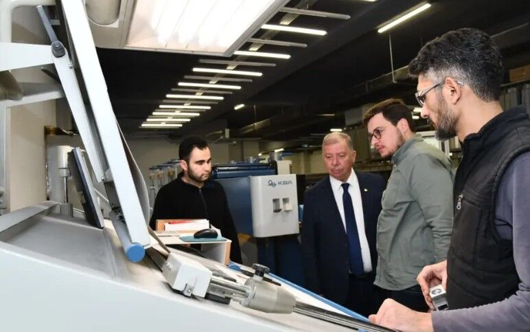 Itso Heyeti Matbaa Sektörünü Yerinde İnceledi