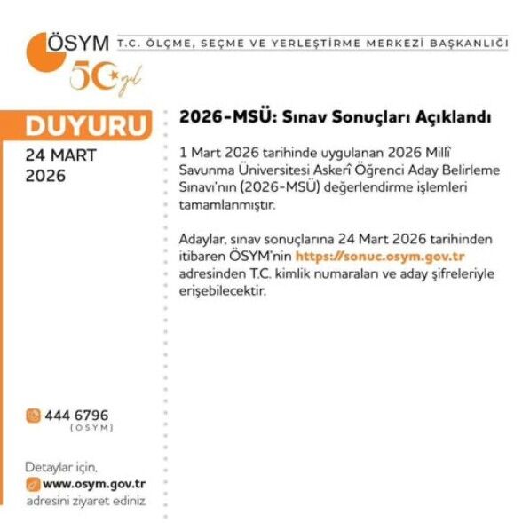Msü Sınav Sonuçları