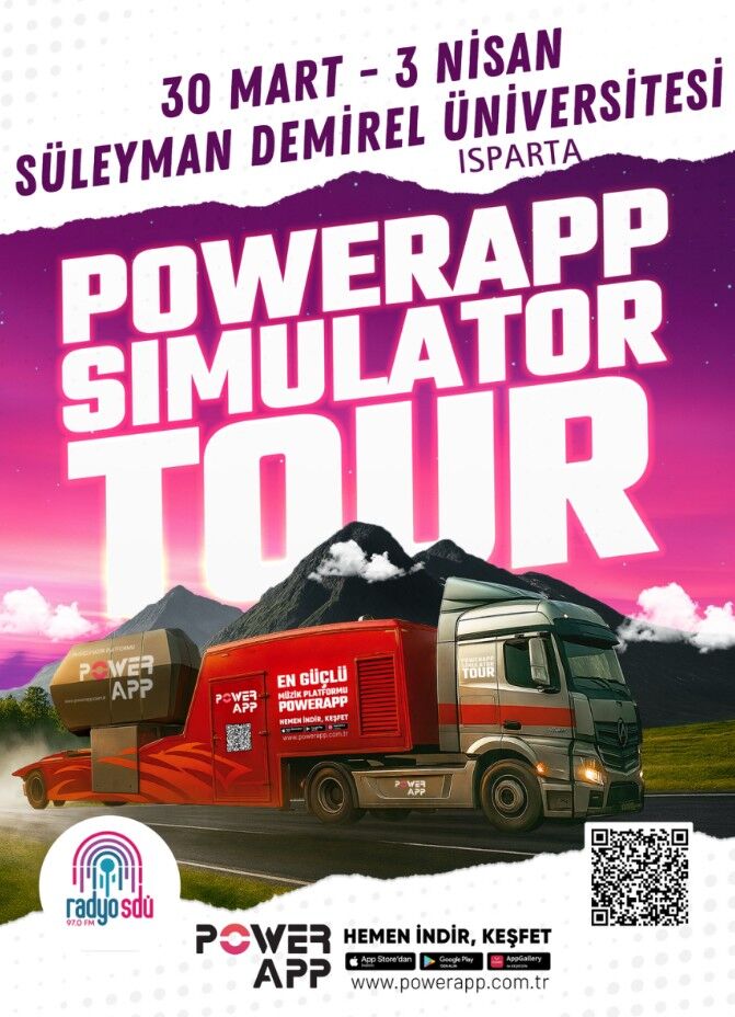 Powerapp Tırı Sdüye Geliyor