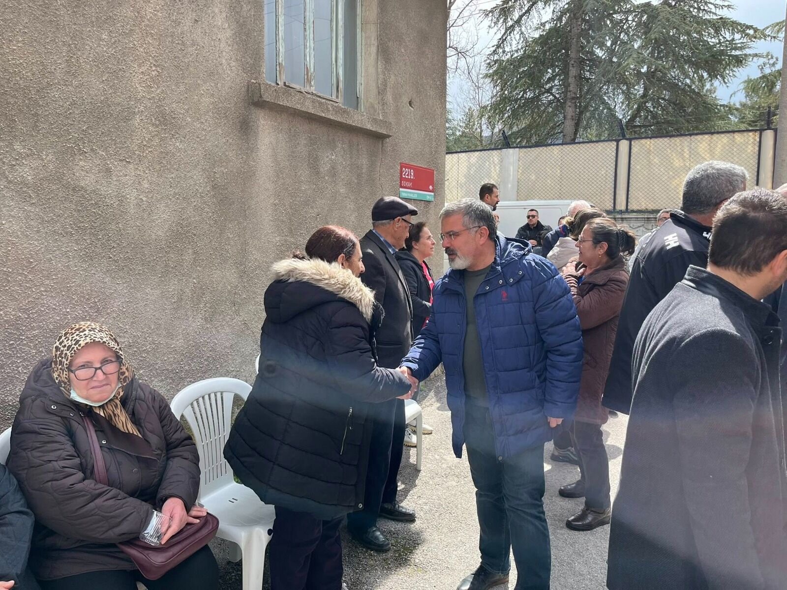 Chp Heyetinden İl Yöneticisine Taziye Ziyareti (2)