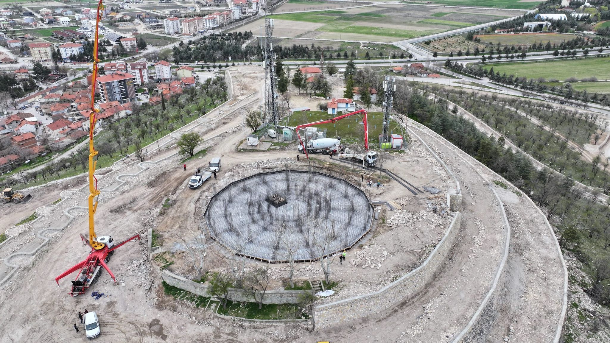 Çünür Tepesi Restoran Ve Sosyal Tesis Inşaatı Başladı (2)