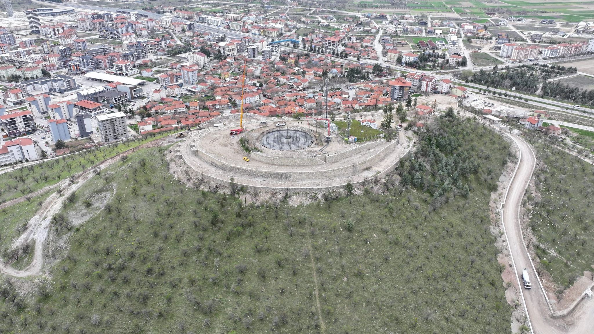 Çünür Tepesi Restoran Ve Sosyal Tesis Inşaatı Başladı (5)
