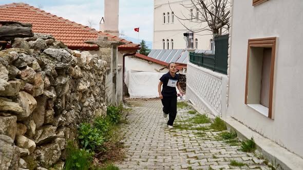 Eğirdir'de 23 Nisan Coşkusu Oryantiring Ile Zirveye Taşındı (4)