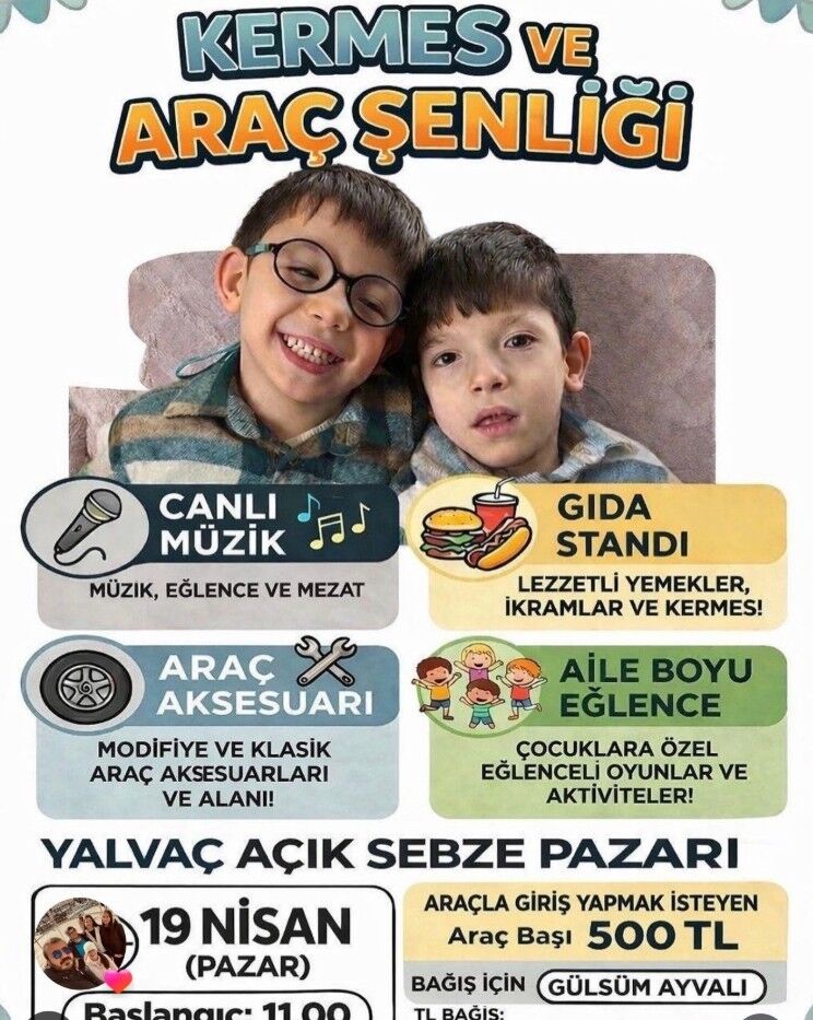 Hem Yardım Hem Eğlence Yalvaç’ta Büyük Şenlik