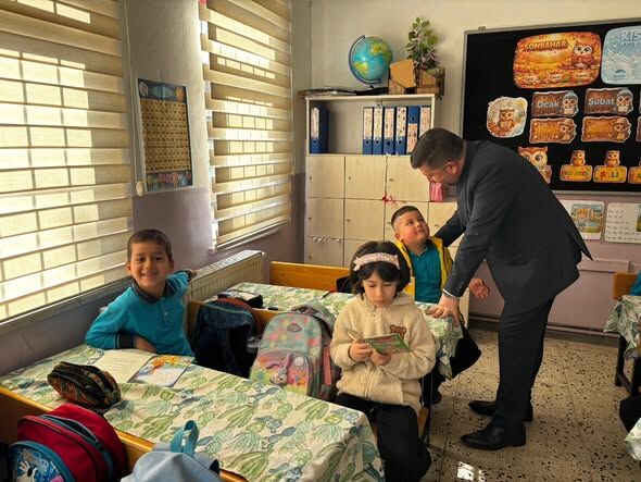 İl Millî Eğitim Müdürü Ocak'tan Okul Ziyareti (2)