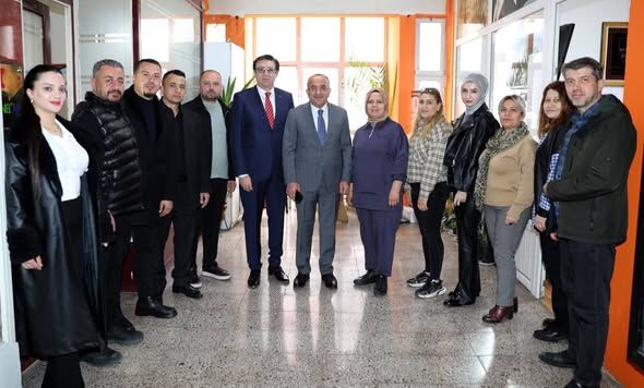 Isparta Esnaf Ve Sanatkârlar Odasına Anlamlı Ziyaret 1
