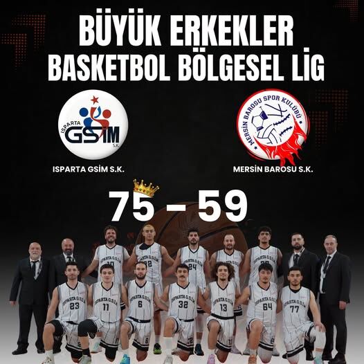 Isparta Potada Galibiyetle Devleşti Mersin Barosu’nu Devirdi