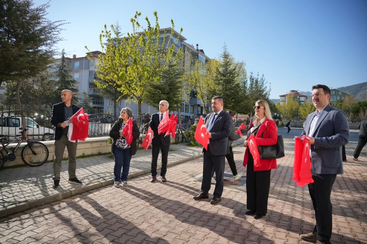 Isparta'da Bayrağımızın Gölgesinde Birlikte Güçlüyüz Etkinliği Düzenlendi (2)