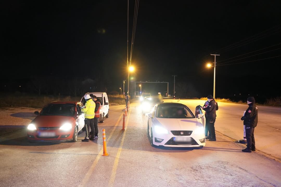 Isparta’da Kritik Noktalarda Sıkı Denetim (1)