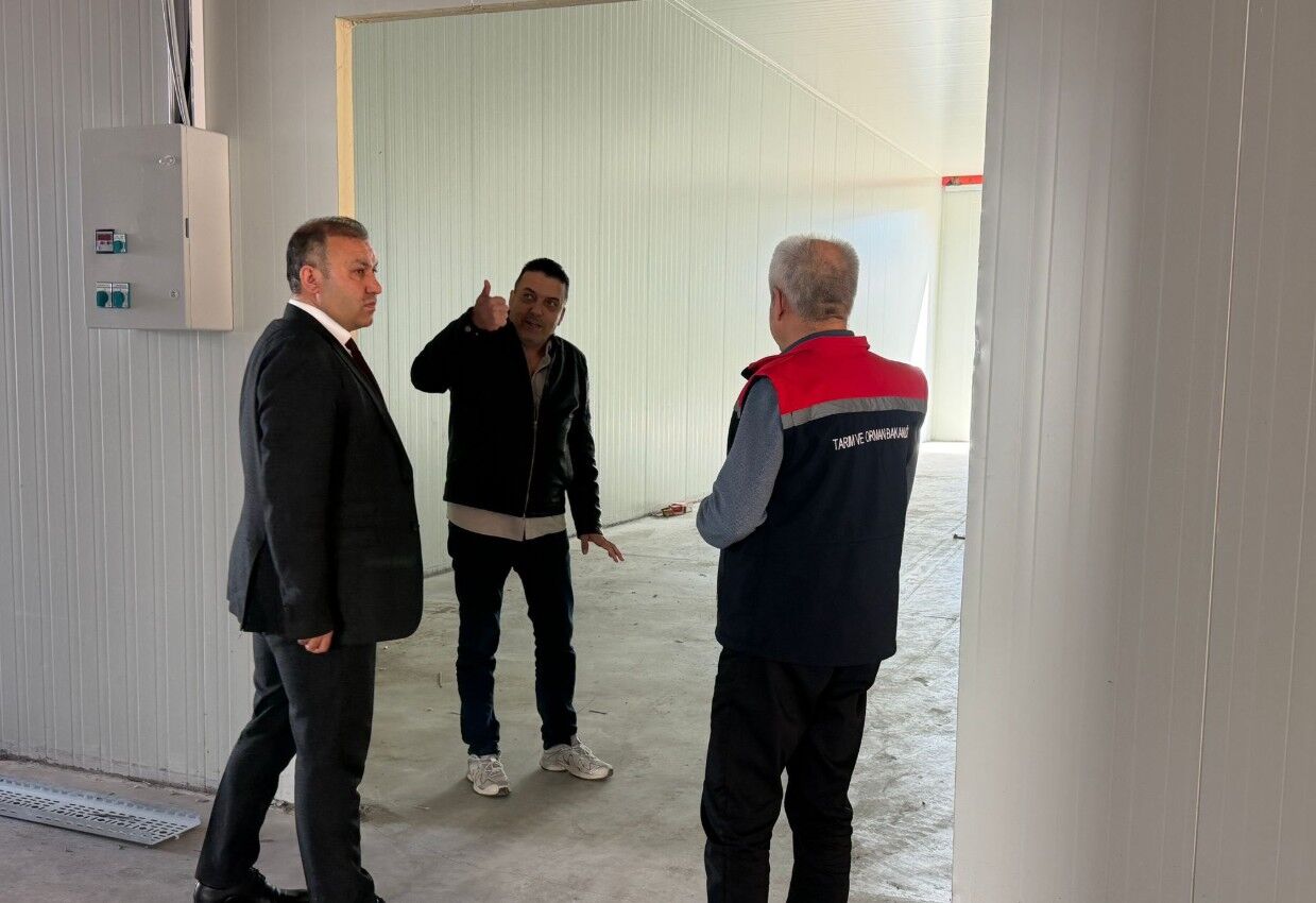 Isparta’da Modern Mantar Üretim Tesisi Yükseliyor (2)