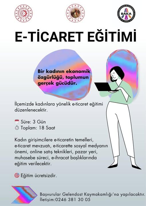 Kadınlar Dijital Dünyaya Hazırlanıyor Ücretsiz E Ticaret Eğitimi! (1)