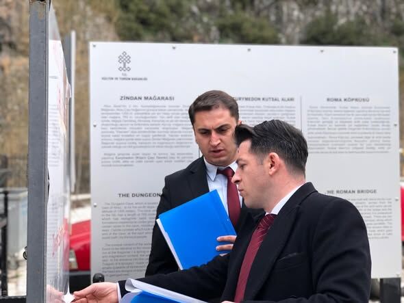 Kaymakam Aydın, Zindan Mağarası’ndaki Çalışmaları Yerinde İnceledi (3)