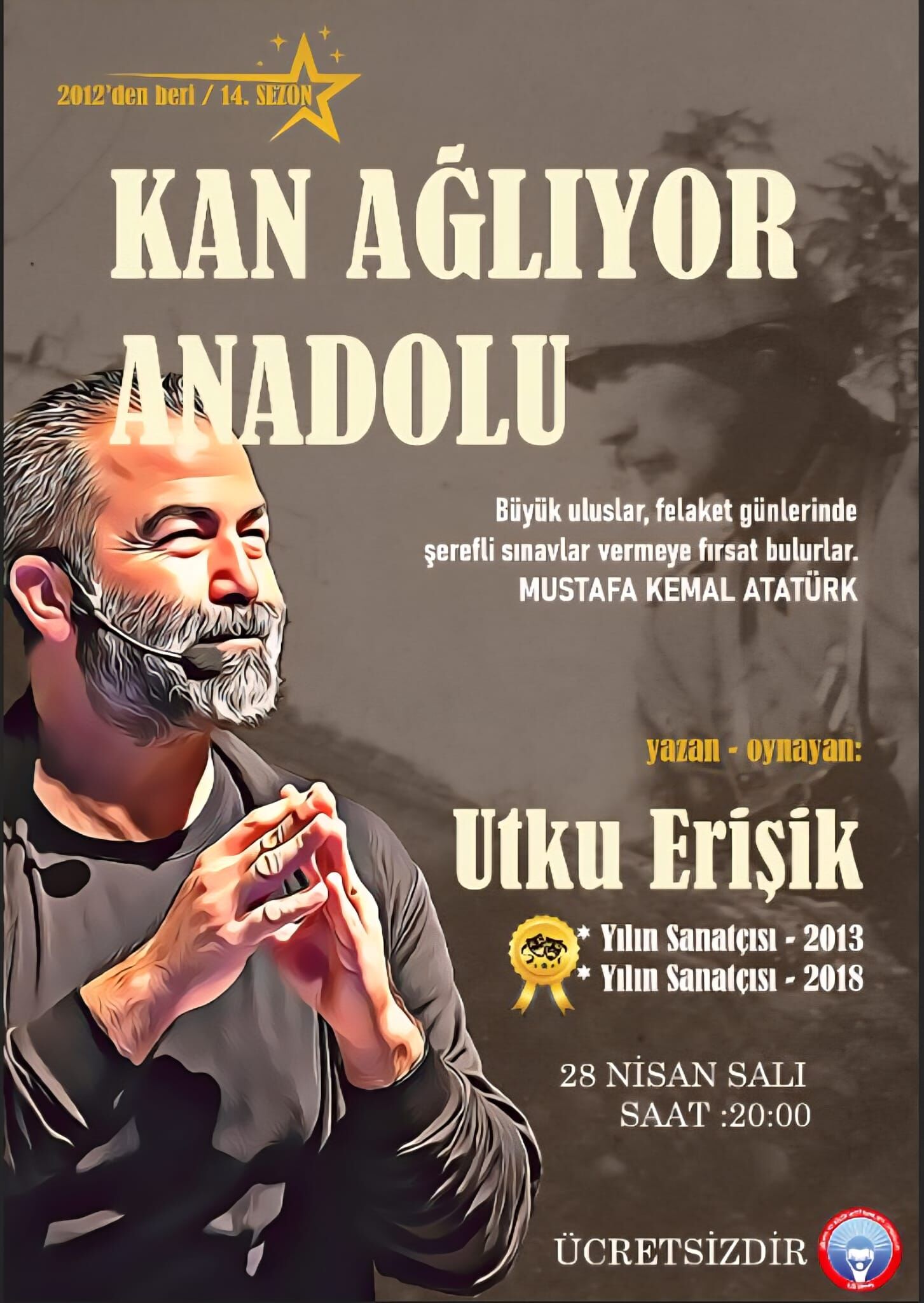 Sahnede Cumhuriyet, Yüreklerde Çanakkale Ruhu