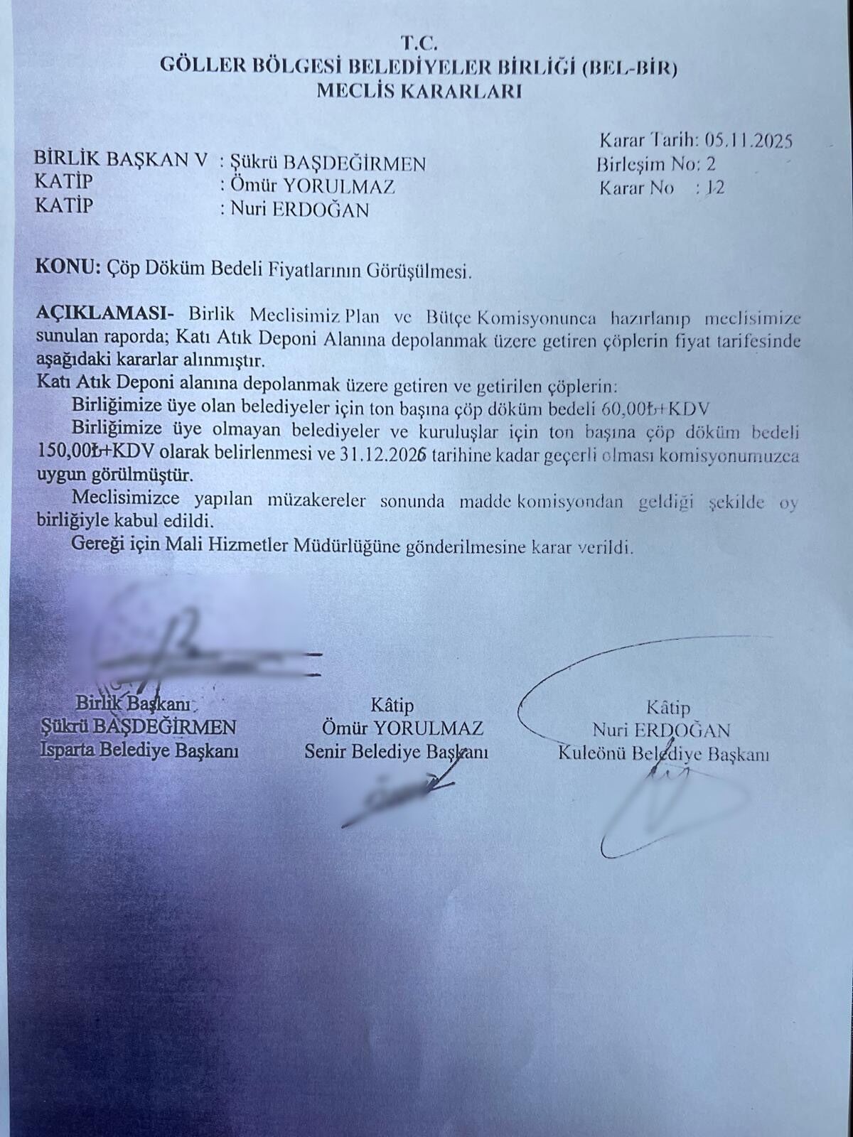 Sanayi Atıklarına Yapılan Yüzde 500’Lük Zam 1