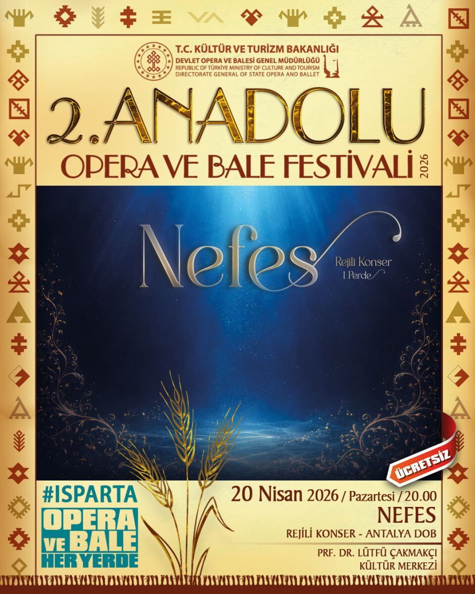Sdü’de Sanat Rüzgârı “Nefes” Müzikli Oyunu Sahneleniyor (1)