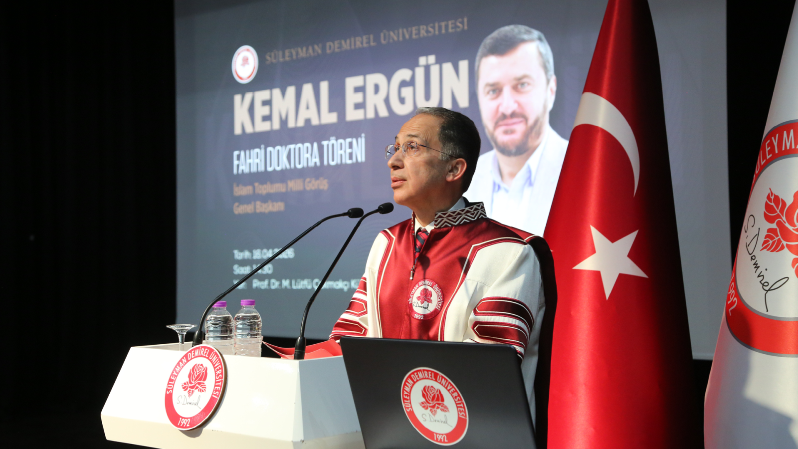 Sdü’den Anlamlı Paye Kemal Ergün’e Fahri Doktora Unvanı (6)-1
