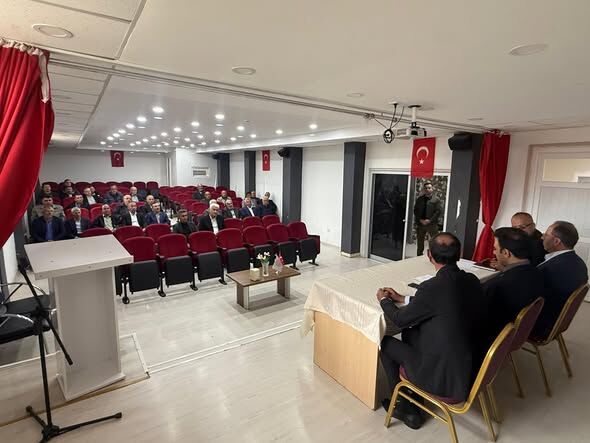 Sütçüler'de Köylere Hizmet Götürme Birliği Meclis Toplantısı Yapıldı (2)