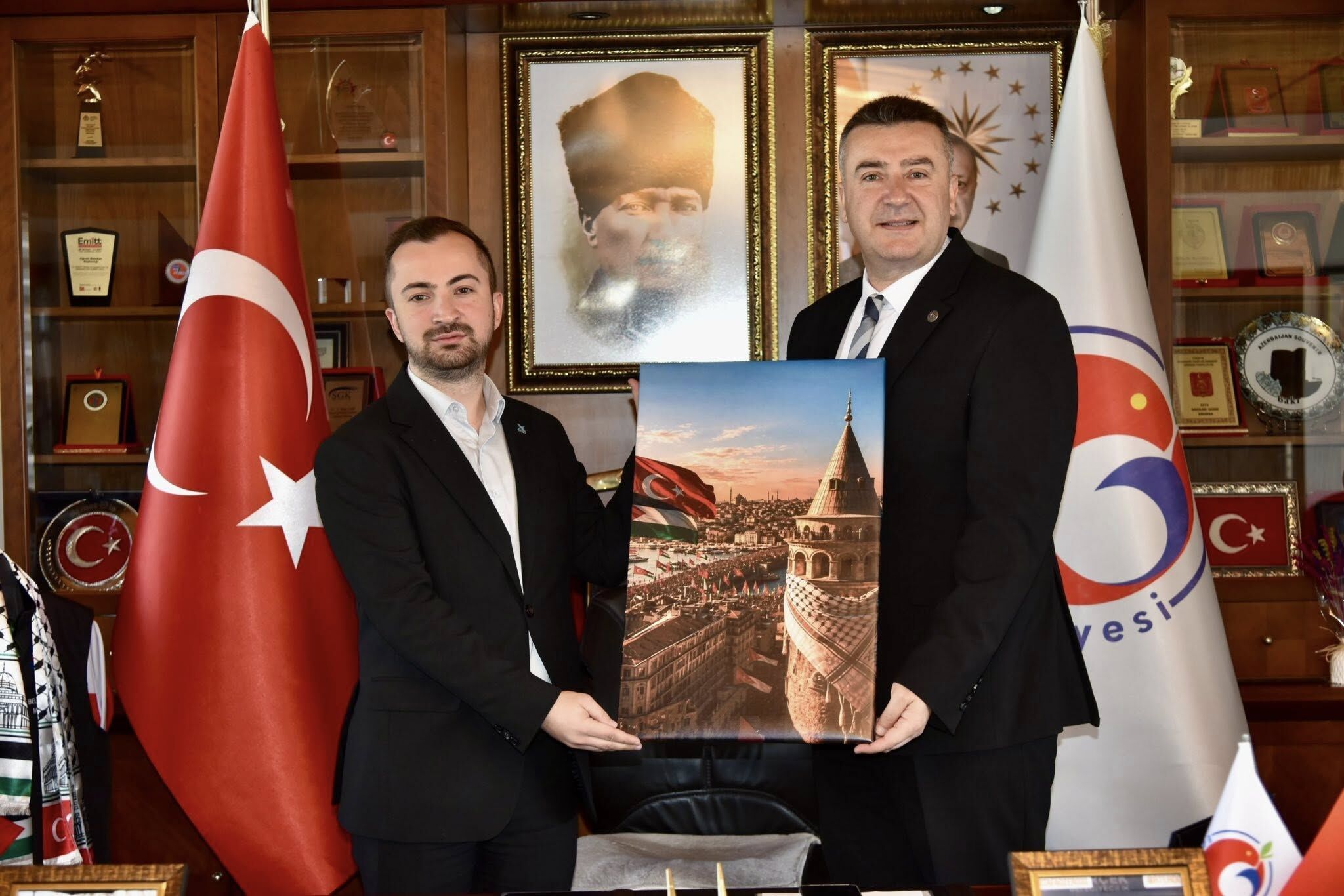 Tügva’dan Eğirdir Belediye Başkanı Özer’e Ziyaret (1)