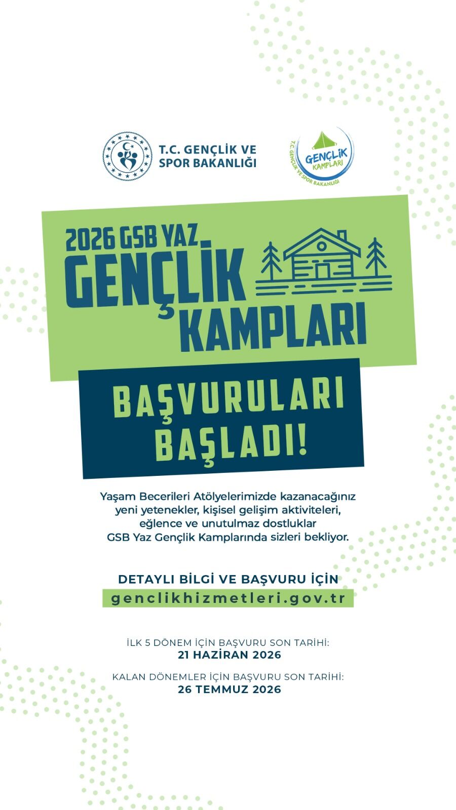2026 Yaz Gençlik Kampları Için Başvurular Başladı 3