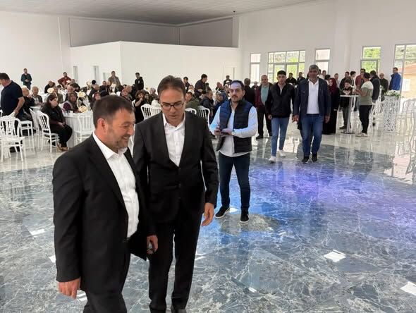 Ak Parti Isparta Milletvekili Zabun, Yenişarbademli'de Bayramlaştı (2)