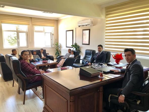 Aksulu Minik Öğrencilerden Kaymakam Aydın’a Ziyaret (1)