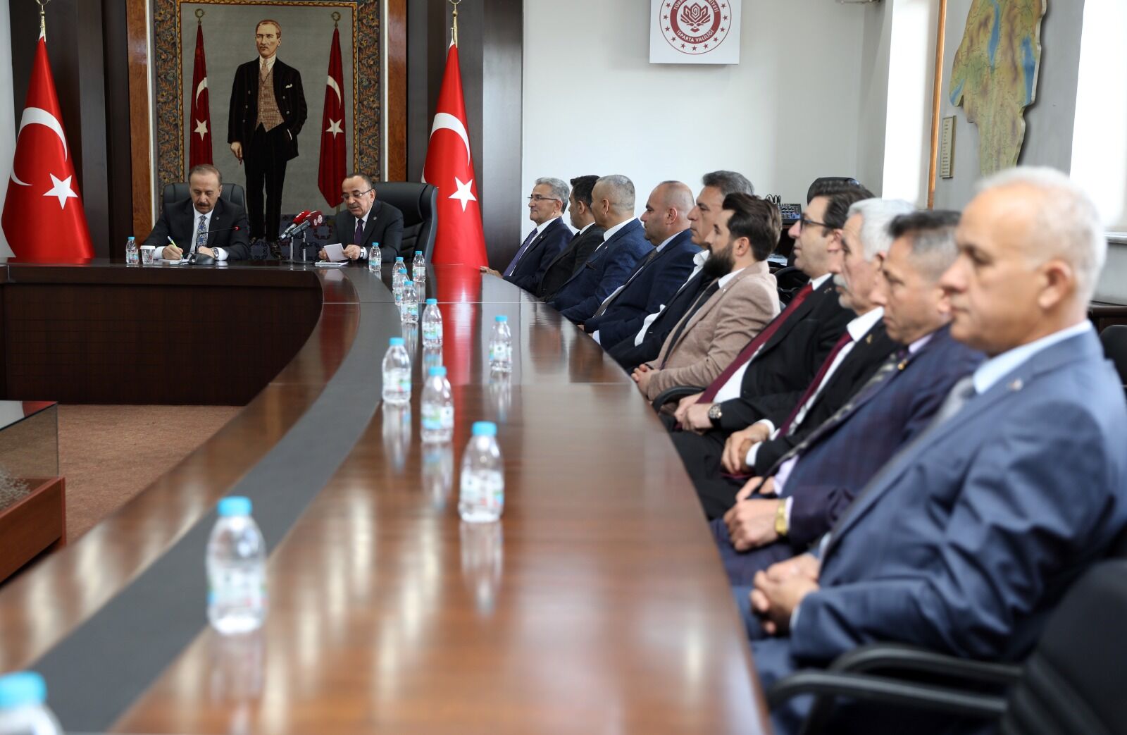 Esnaf Teşkilatı’ndan Vali Erin’e Ziyaret (5)