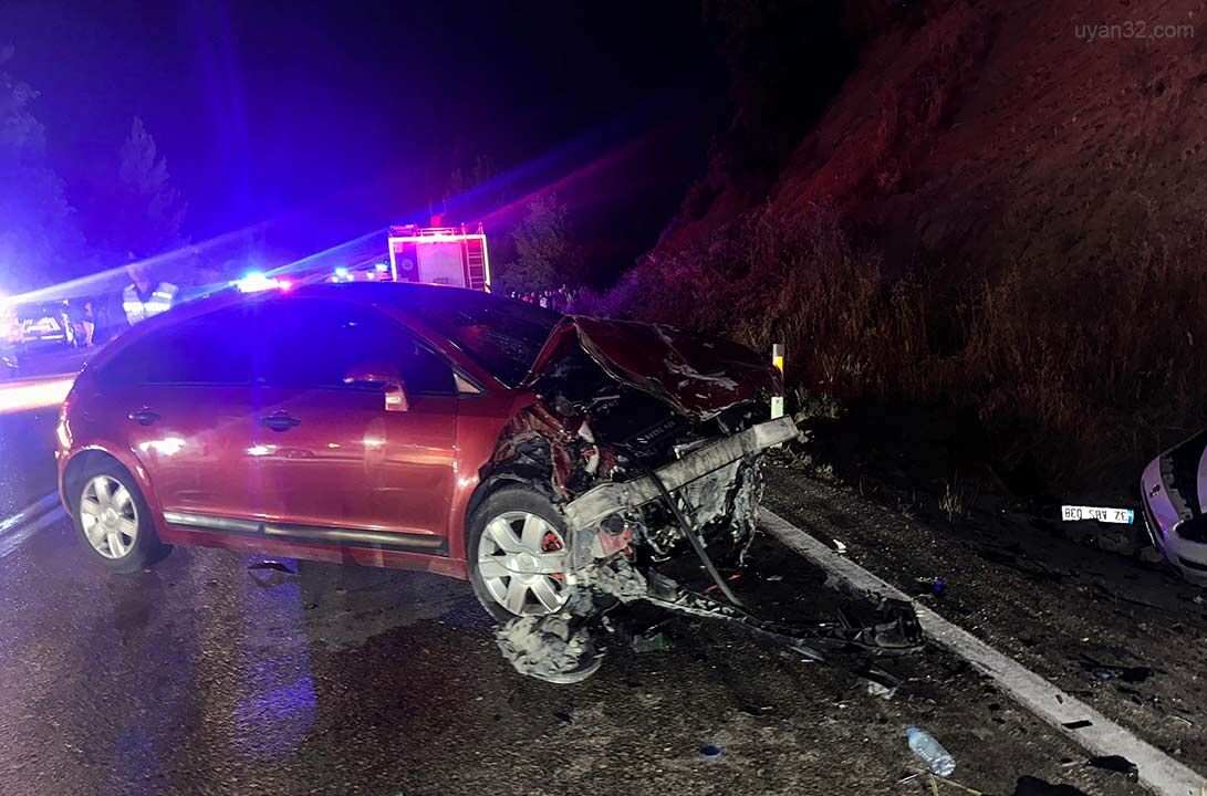 Isparta Antalya Yolu Kaza 30 Mayis 2026 1