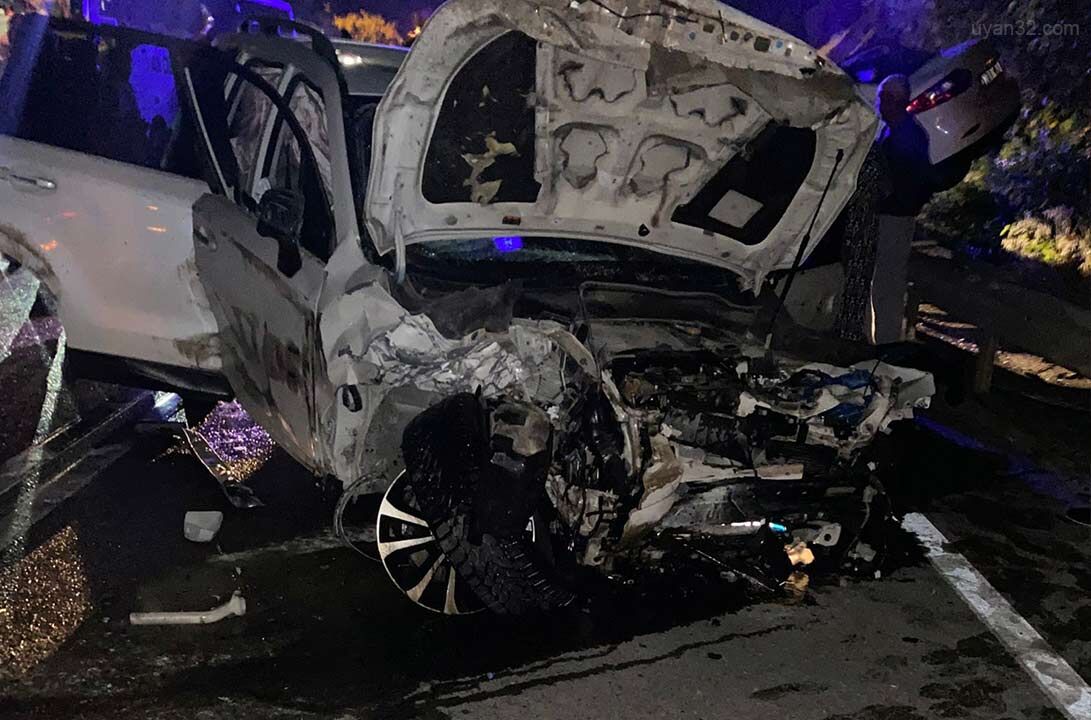 Isparta Antalya Yolu Kaza 30 Mayis 2026 4