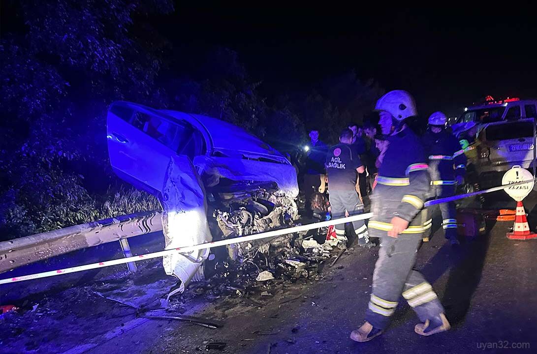 Isparta Antalya Yolu Kaza 30 Mayis 2026