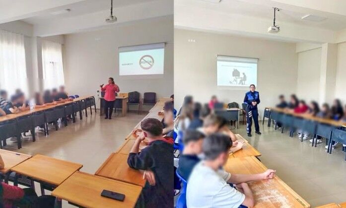 Isparta’da Okullarda Bilgilendirme Faaliyetleri Gerçekleştirildi