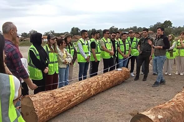 Isubü Orman Fakültesi Öğrencilerinden Edremit'e Teknik Gezi (2)
