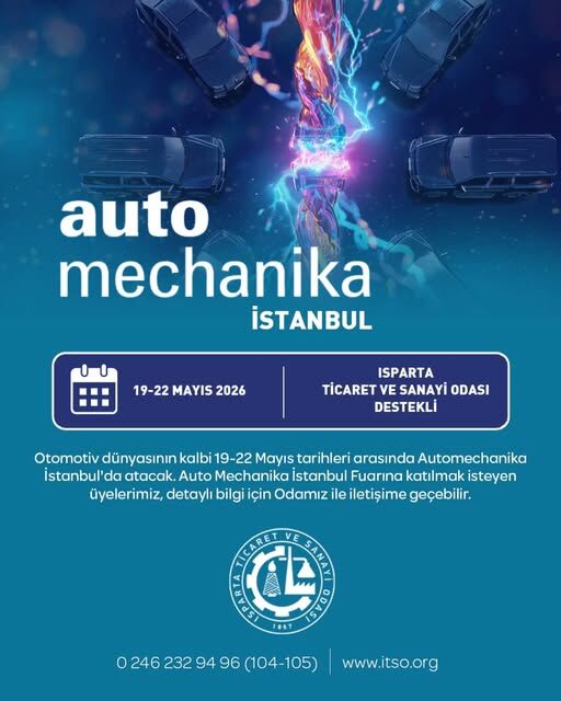 Itso Üyelerini Automechanika İstanbul Fuarı’na Davet Ediyor-1