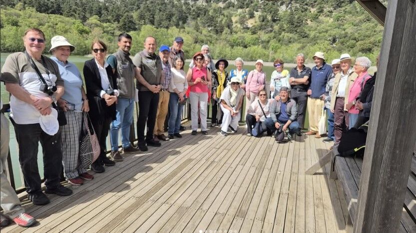 Kovada Gölü Milli Parkı Uluslararası Heyete Tanıtıldı (4)