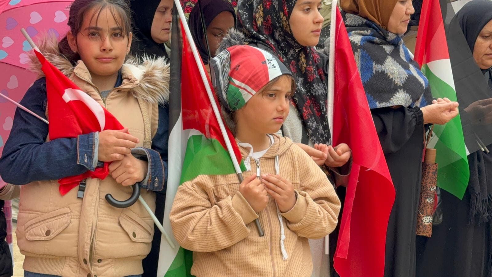 Küresel Sumud Filosu’na Yönelik Müdahale Protesto Edildi (2)