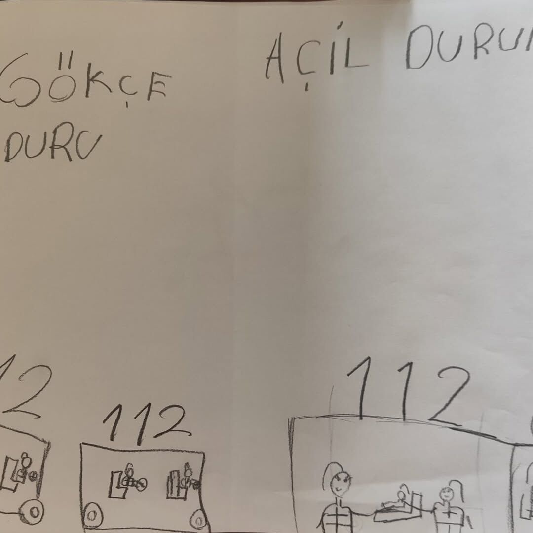 Minik Öğrencilerden 112 Ekiplerine Anlamlı Hediye (2)
