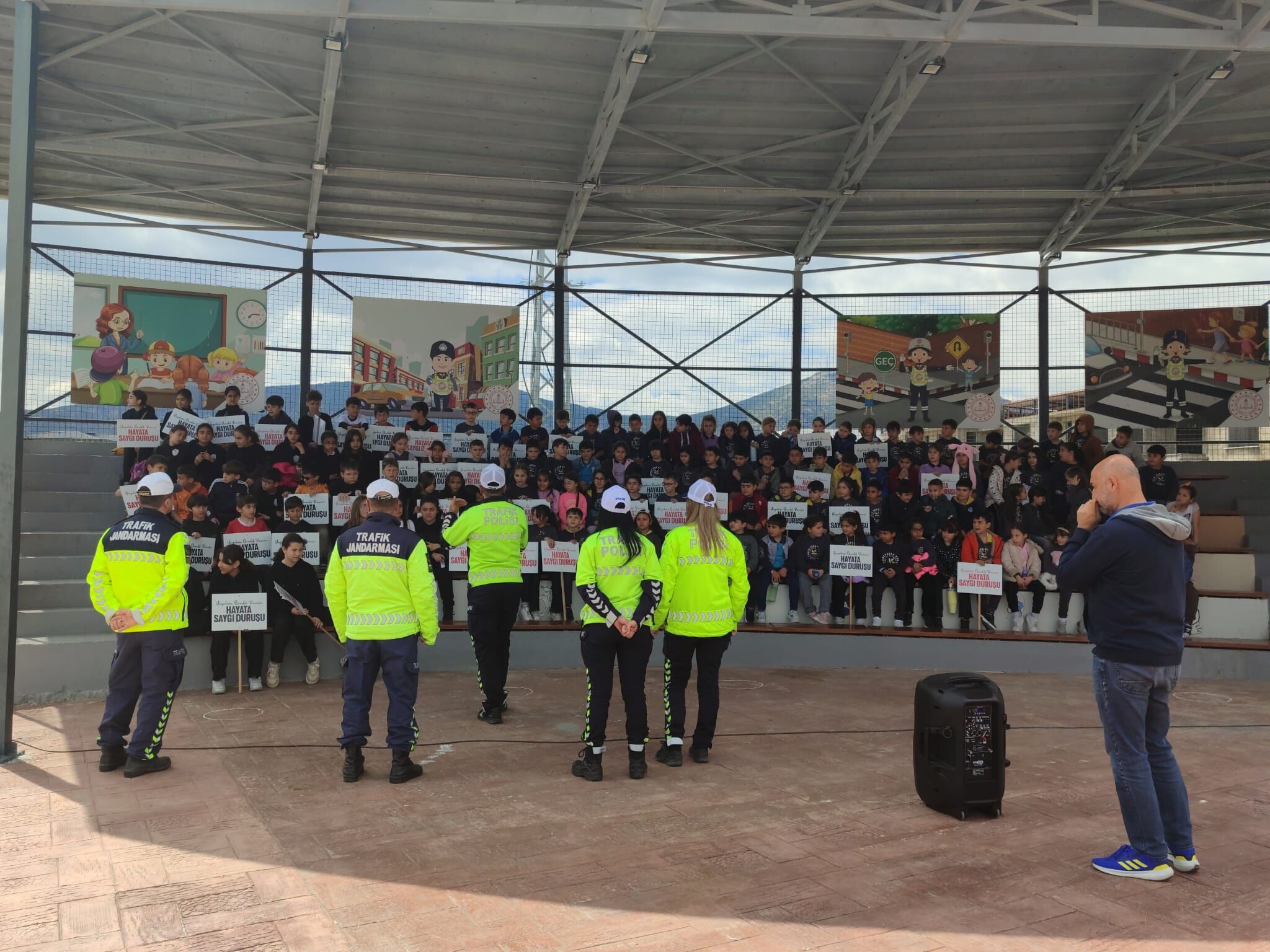 Minikler Trafik Parkında Direksiyon Başına Geçti (4)