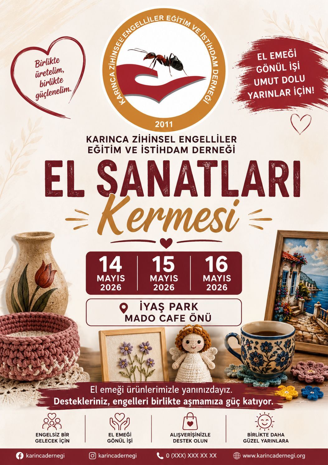 Özel Çocuklar Yararına El Sanatları Kermesi Açılıyor (1)