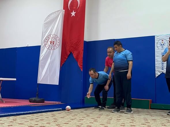 Özel Sporcuların Bocce Turnuvası Renkli Anlara Sahne Oldu (2)