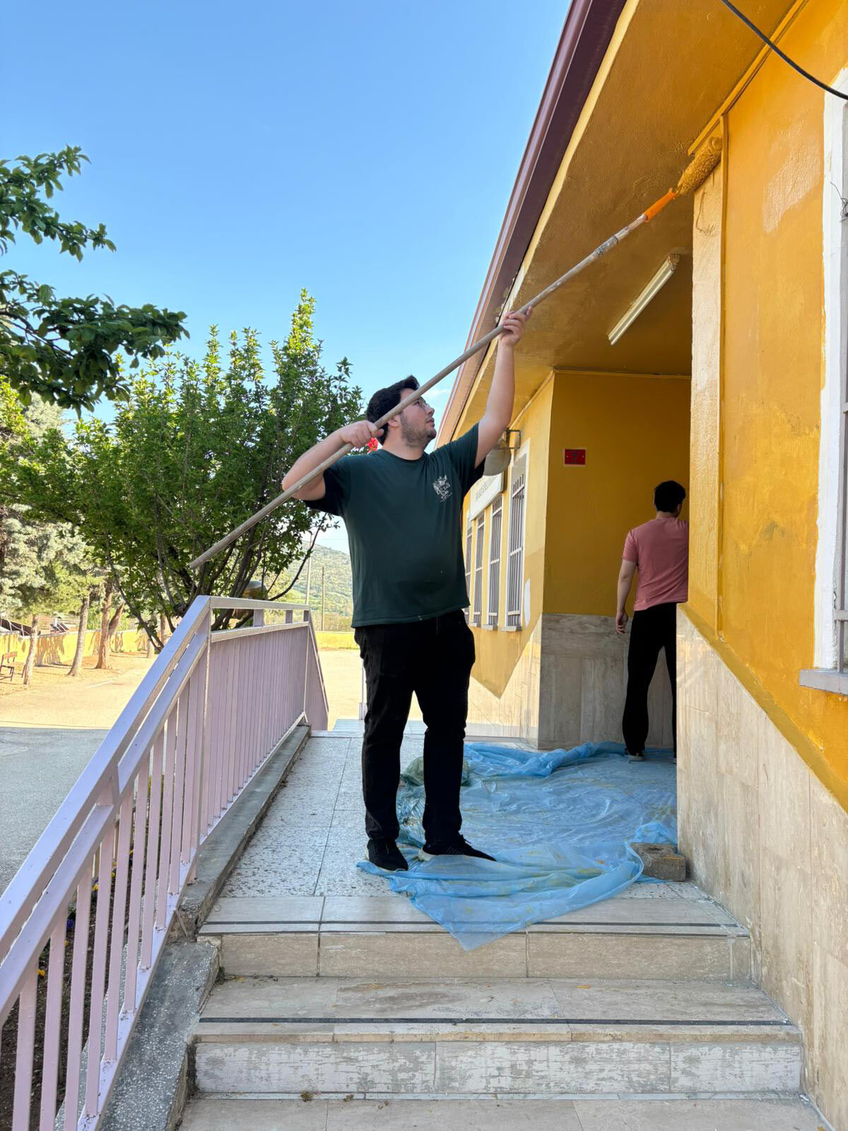 Savda Okulun Cehresi Degisti Yarinin Renkleri Hayat Buldu Haberi1