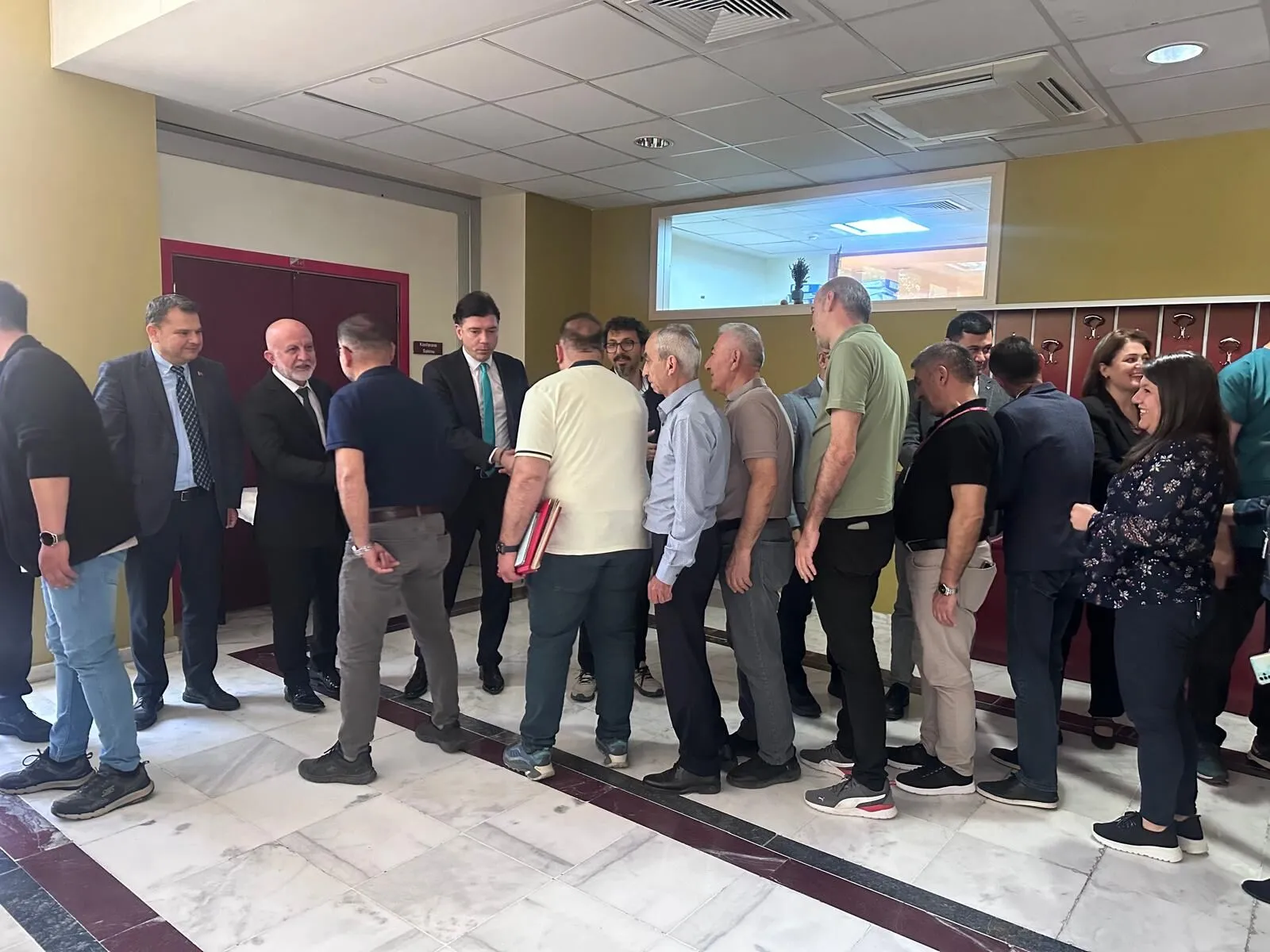Sdü Hastanesi Personeli Bayramlaşma Töreninde Buluştu (9)