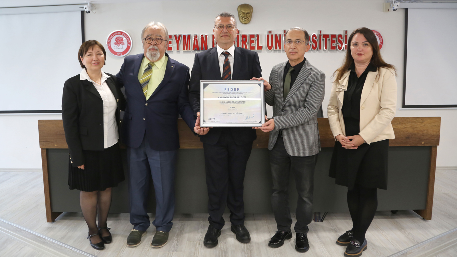 Sdü Kimya Bölümü 5 Yıllığına Akredite Edildi (1)