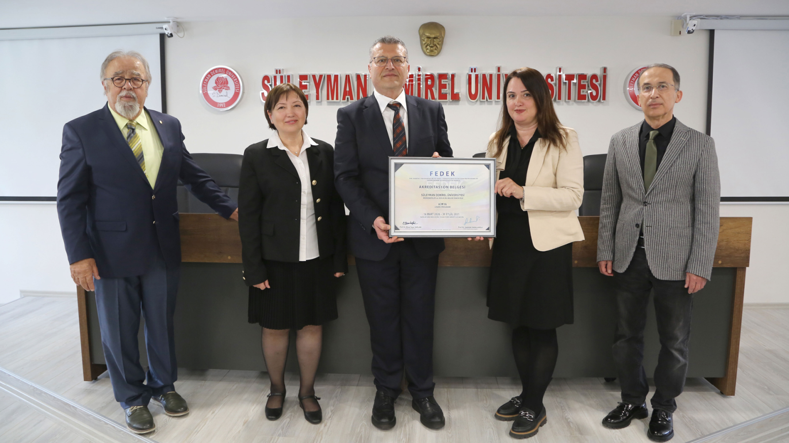 Sdü Kimya Bölümü 5 Yıllığına Akredite Edildi (2)