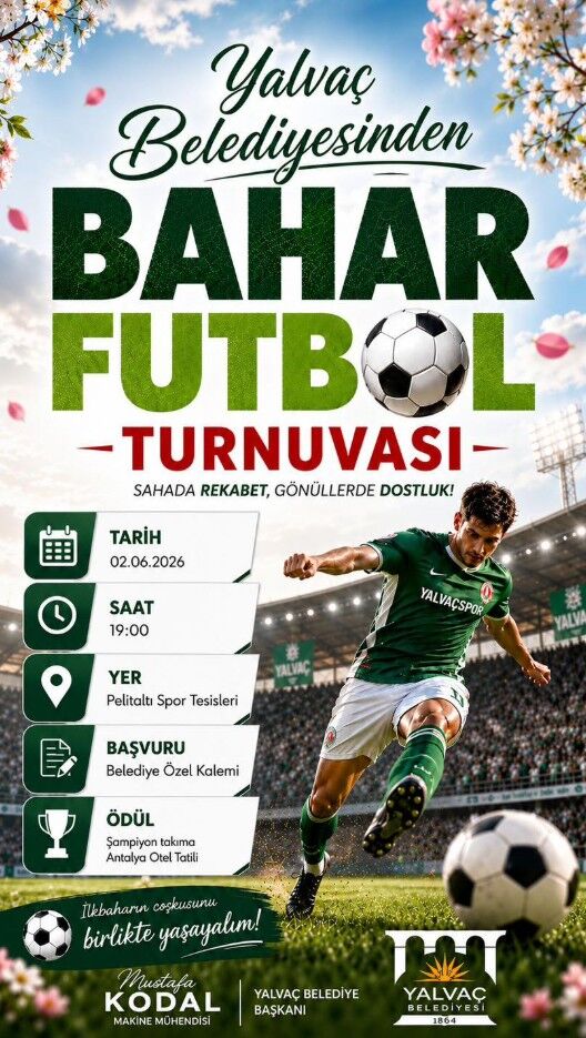 Yalvaç Futbol Bahar Turnuvası