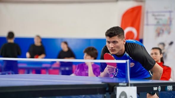 Yurtli̇g Masa Tenisi Bölge Müsabakalarında İkinci Gün Heyecanı (1)