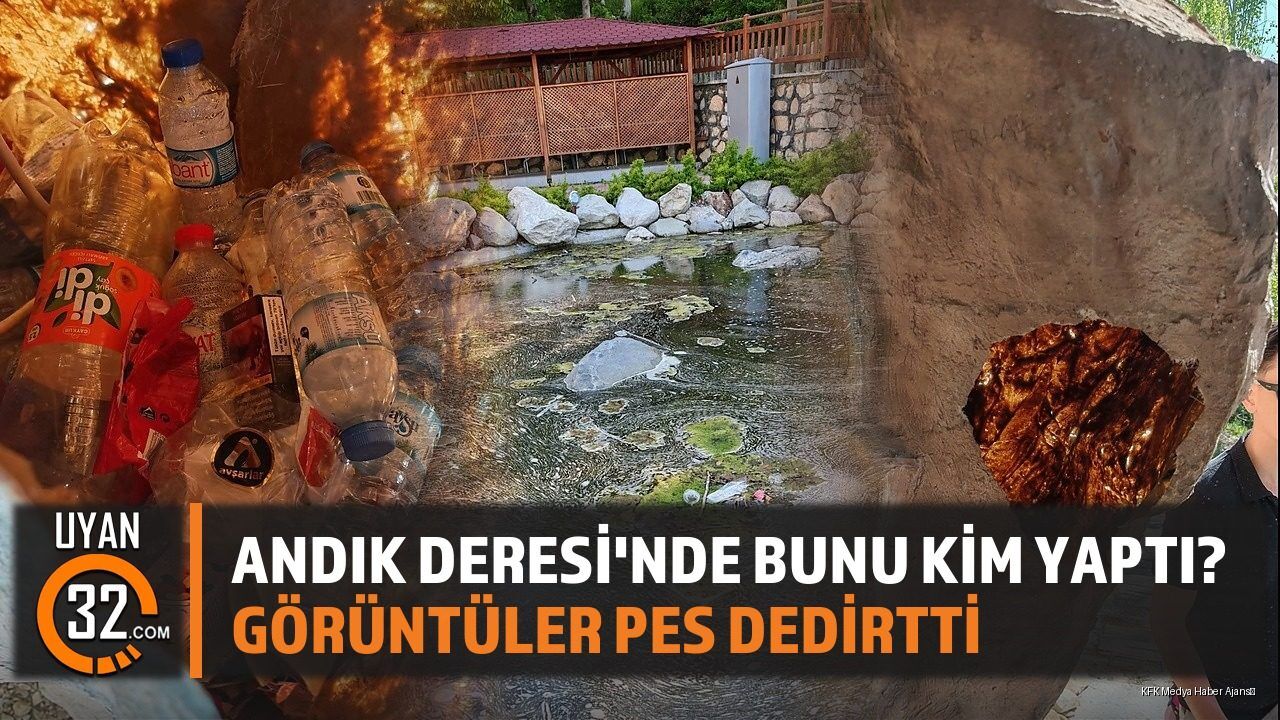 Andık Deresi'nde Bunu Kim Yaptı? Görüntüler Pes Dedirtti